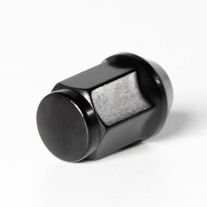 Circuit Performance 7/16" Black Closed End Bulge Acorn Lug Nuts Cone Seat Forged Steel (24 Pieces) - Image 5